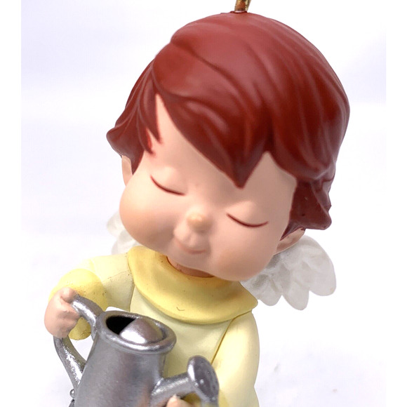 Hallmark Mary's Angels DAISY Keepsake Ornament 1997 Series #10 Watering Can - Picture 7 of 12
